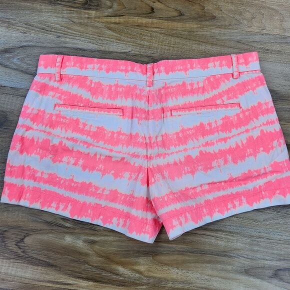 ☔️🔺️Gap Neon Sunkissed Tye Dye Khaki Shorts Size 8 - Picture 4 of 11